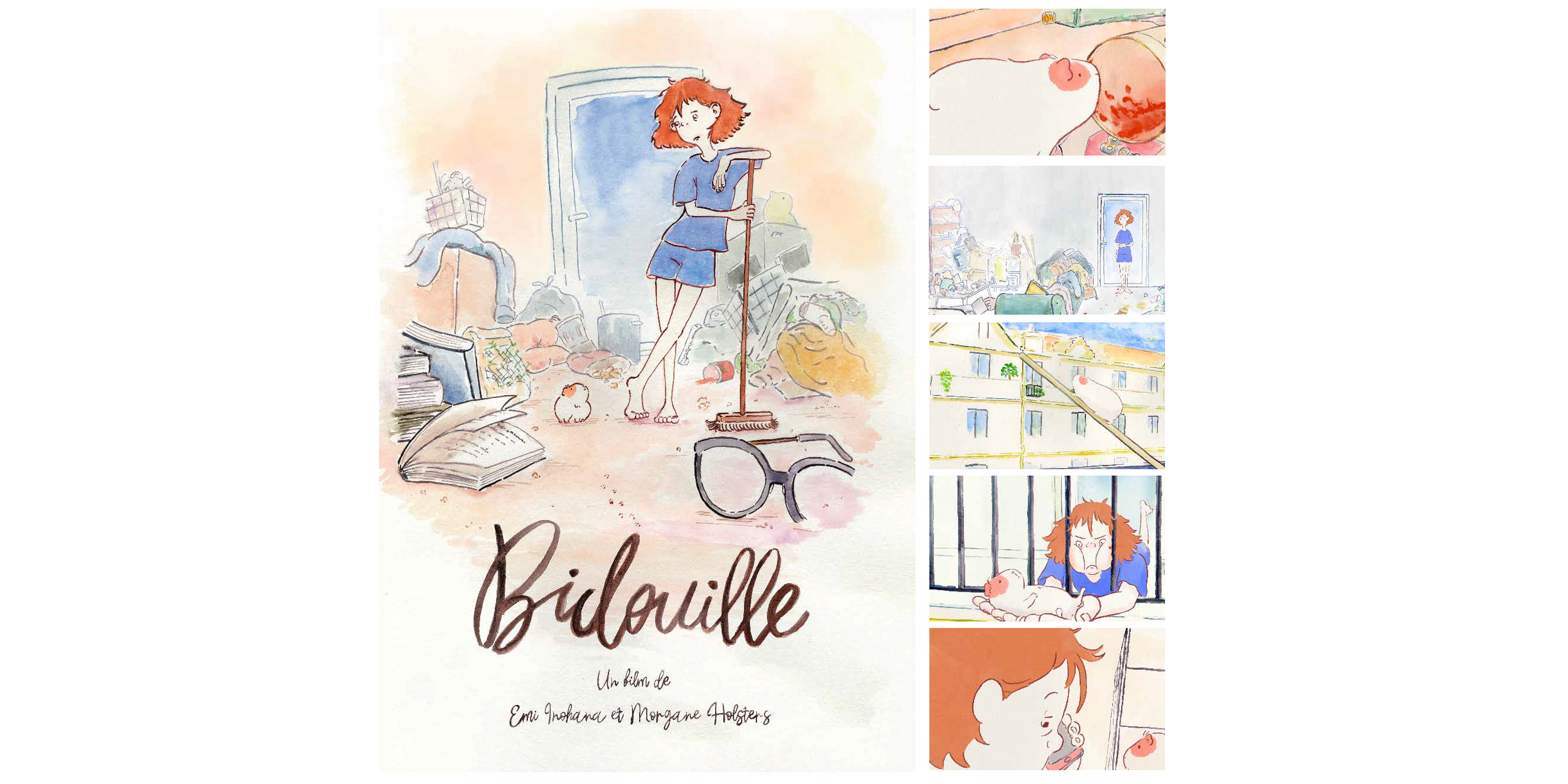 travail réalisé par Emi Inohana et Morgane Holsters